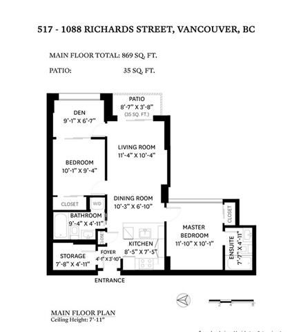 #517 1088 Richards Street, Vancouver BC V6B0J8