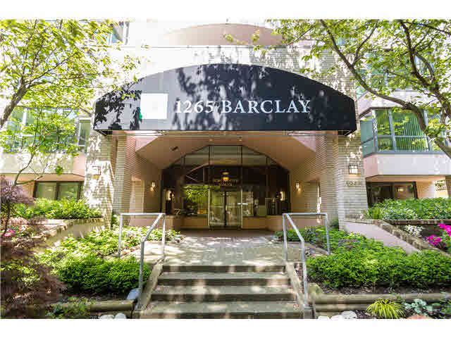 #501-1265 Barclay St Vancouver Vancouver British Columbia Canada - V6E 1H5